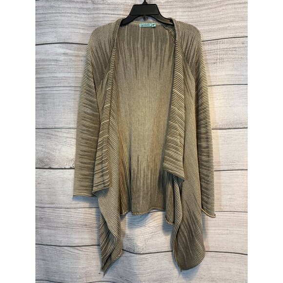 Goddis Ribbed Open Front Cardigan Sweater Size S/M - Picture 1 of 4